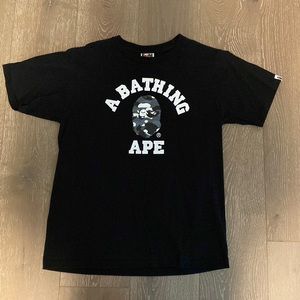 Mens medium bathing ape authentic tee lightly worn